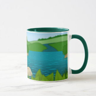 Taza Rana vieja