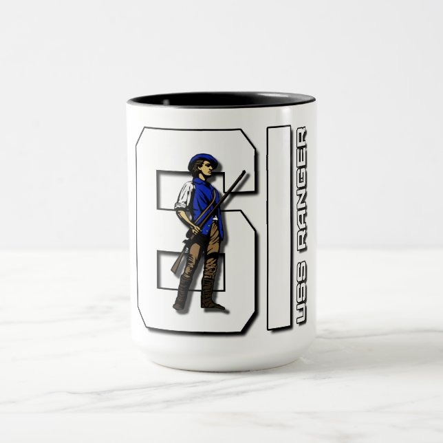 Taza RANGER USS CV-61 Mug (Centro)