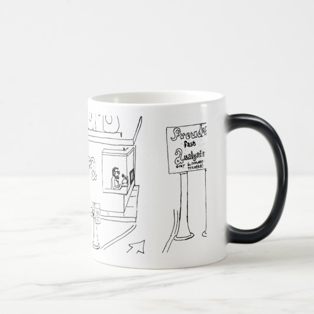 Taza rápida del análisis de Freud (Derecha)
