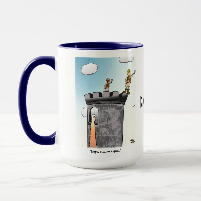 Taza Rapunzel Blue 15 oz Combo Mug (Izquierda)