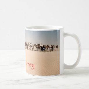 Taza rara de la caravana de la sal del viaje de la