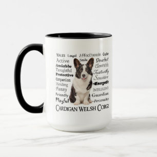 Taza Rasgos Corgi