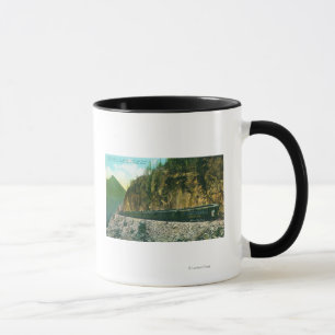 Taza Rastro al norte del punto rocoso, del paso blanco