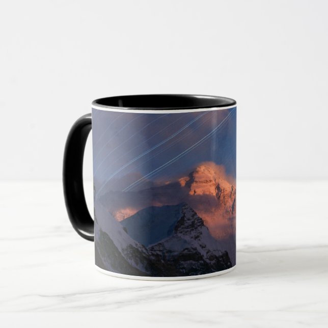 Taza Rastro de estrellas | Monte Everest Tíbet, China (Anverso izquierdo)