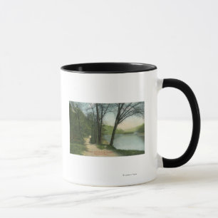 Taza Rastro indio del parque del Maplewood