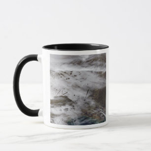 Taza Rastros de la disipación de los aviones
