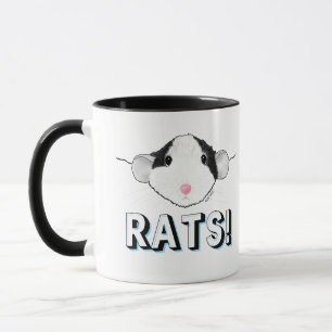 Taza Rat de KiniArt