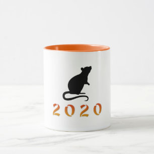 Taza Rata de Año Nuevo Chino 2020