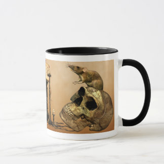 Taza Ratas del ` n de los cráneos