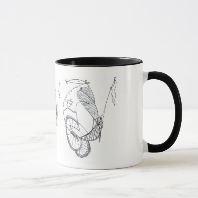 Taza Ratón de ciclo (Derecha)