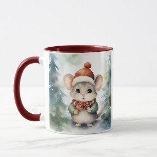 Taza Ratón de Navidad