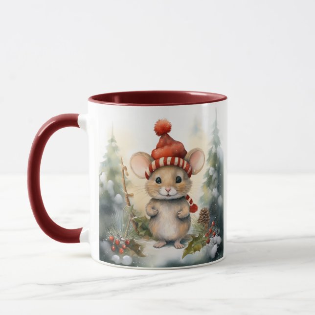 Taza Ratón de Navidad (Izquierda)
