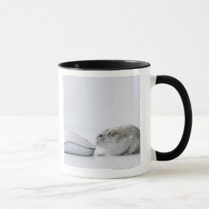 Taza Ratón del hámster y del ordenador