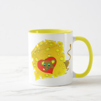 Taza ratón y queso