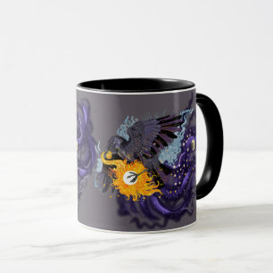 Taza Raven Sky Folklore
