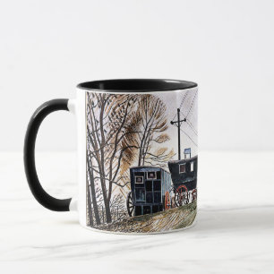 Taza Ravilious - Caravanas, arte fino
