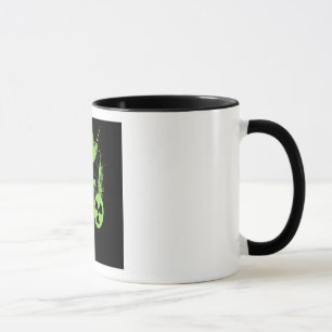 Taza Ray Cat   Bomba de advertencia de radiación nuclea