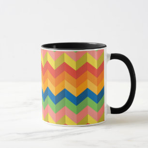 Taza raya en zigzag