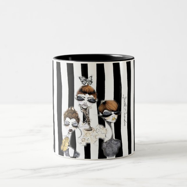 Taza rayada del duendecillo (Centro)