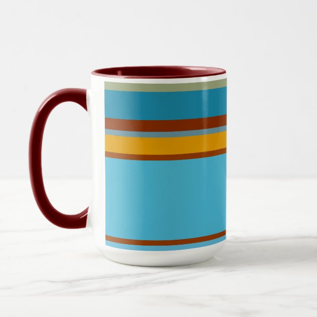 Taza Rayas suroeste 15 (Izquierda)