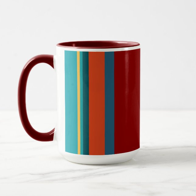 Taza Rayas suroeste 24 (Izquierda)
