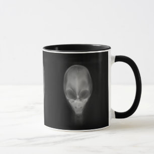 Taza Rayo X Alien Skull