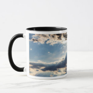 Taza Rayos de sol desde arriba