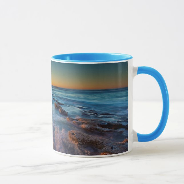Taza Rayos de sol iluminan el Océano Pacífico (Derecha)