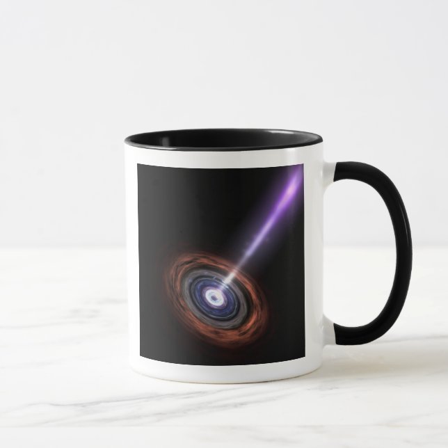 Taza Rayos gamma en núcleos galácticos (Derecha)