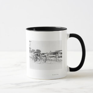 Taza Raza de bicicleta en fotografía del Washington DC