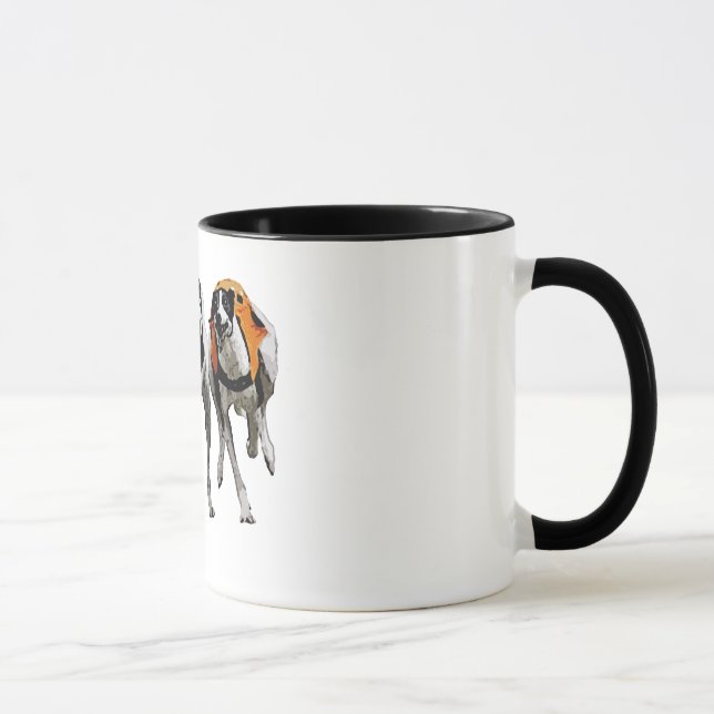 TAZA RAZA DEL PERRO DEL GALGO (Derecha)