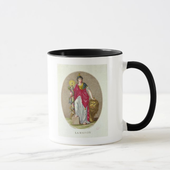 Taza Razón, grabada por Carre, 1793 (Derecha)