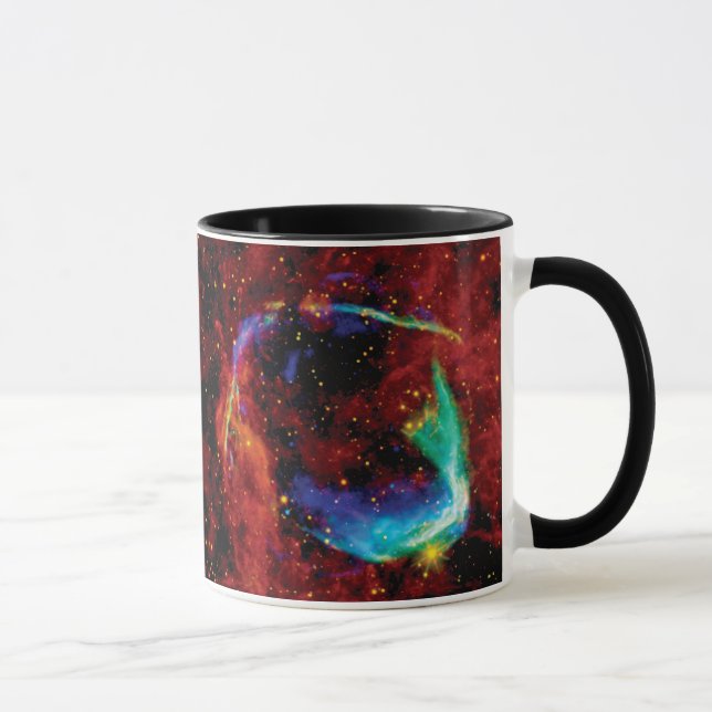 Taza RCW 86 Supernova Remnant - Foto espacial Hubble de (Derecha)