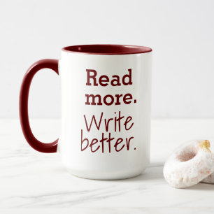 Taza Read more. Write better.