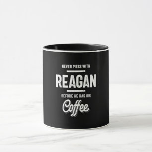 Taza Reagan Name Funny