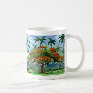 Taza real de Poinciana