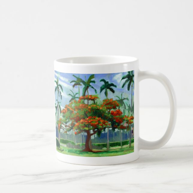 Taza real de Poinciana (Derecha)