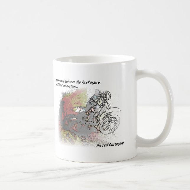 Taza real del motocrós de la bici de la suciedad (Derecha)