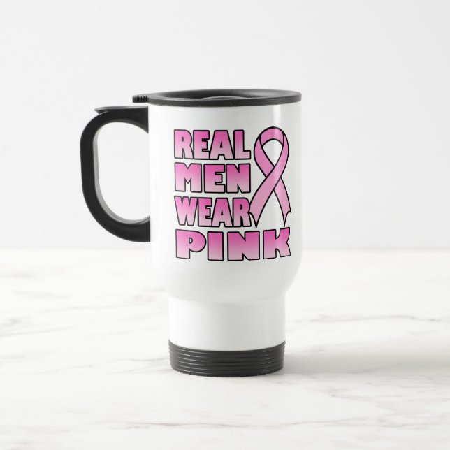 taza real del rosa del desgaste de hombres (Izquierda)