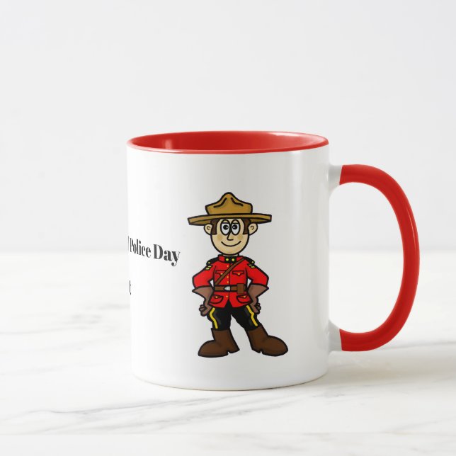 Taza Real Mug del Día de la Policía Montada de Canadá (Derecha)