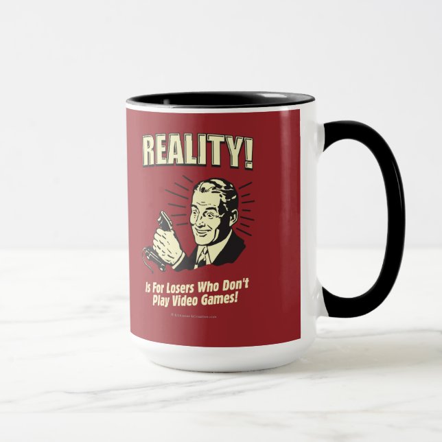 Taza Realidad: Para los perdedores (Derecha)