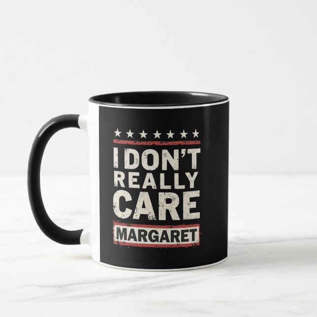 Taza Realmente no me importa Margaret J.D. Vance VP Hum (Izquierda)