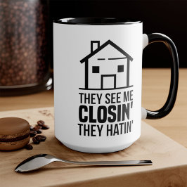 Taza Realtor Me Ven Cerrando Agente Inmobiliario