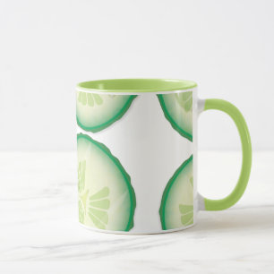 Taza Rebanada de pepino