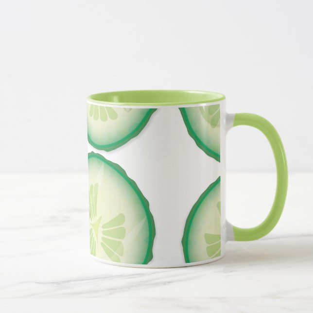 Taza Rebanada de pepino (Derecha)
