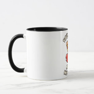Taza Rebanada de pizza de San Valentín linda – divertid