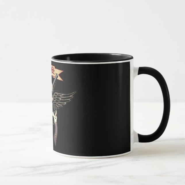 Taza rebelde del cráneo (Derecha)