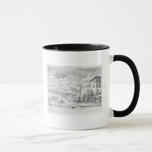 Taza Rebelión de los trabajadores de seda de Lyon (Derecha)