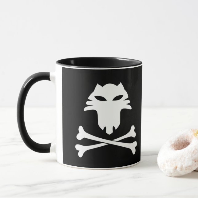 Taza Rebote de gato muerto (Con donut)