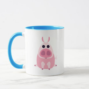 Taza Receloso el cerdo